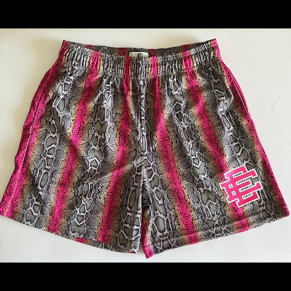 Eric Emanuel snake skin shorts